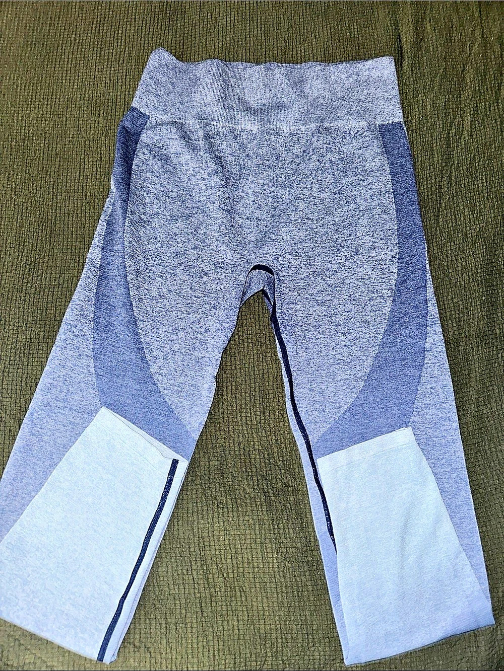 PINK Ombre Blue Seamless Leggings
